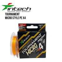 Шнур плетений Intech Tournament Micro Style PE X4 150m (0.4 (8lb / 3.63kg))