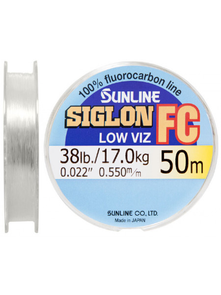 Флюорокарбон Sunline Siglon FC 50m 0.550mm 17.0kg повідковий