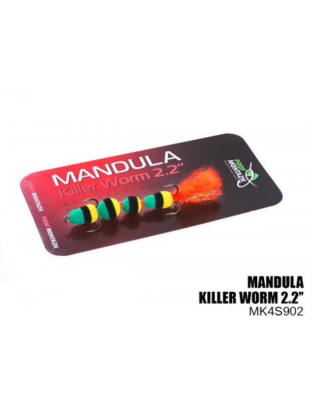 Мандула Prof Montazh Killer Worm 4 сегменти 55мм (#902)