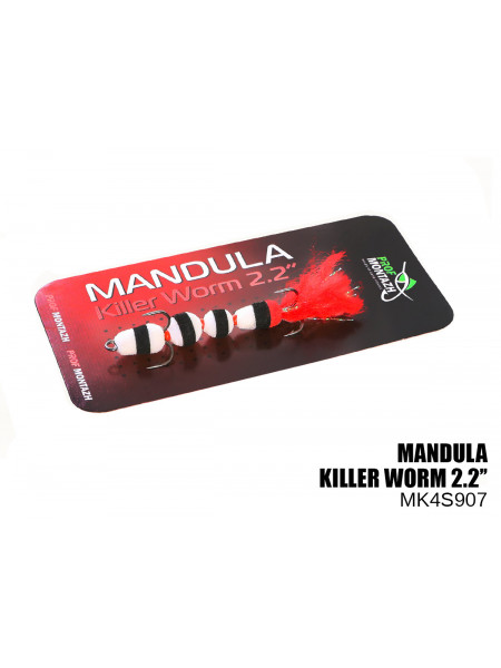 Мандула Prof Montazh Killer Worm 4 сегменти 55мм (#907)