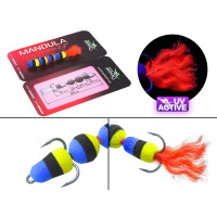 Мандула Prof Montazh Killer Worm 4 сегменти 55мм (#901)