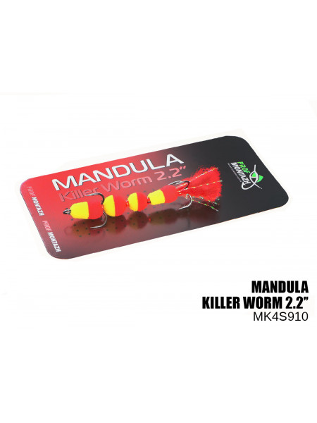 Мандула Prof Montazh Killer Worm 4 сегменти 55мм (#910)