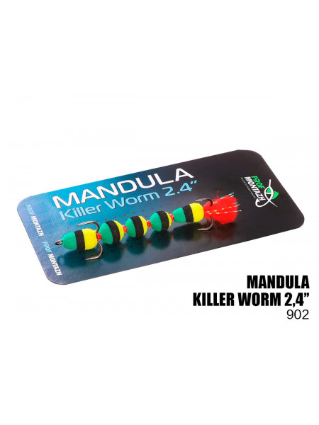 Мандула PROF MONTAZH Killer Worm 5 сегментів 60мм (#902)