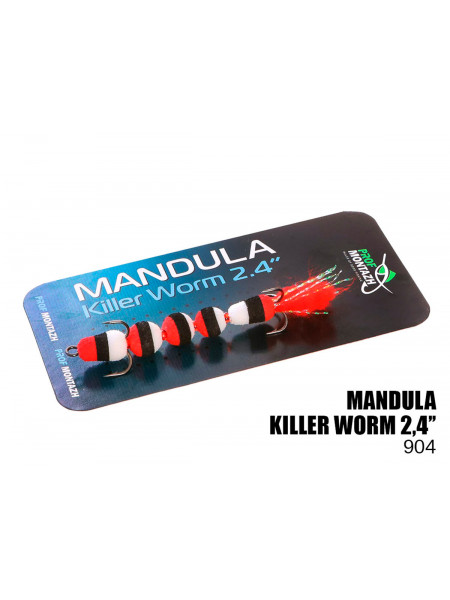 Мандула PROF MONTAZH Killer Worm 5 сегментів 60мм (#904)