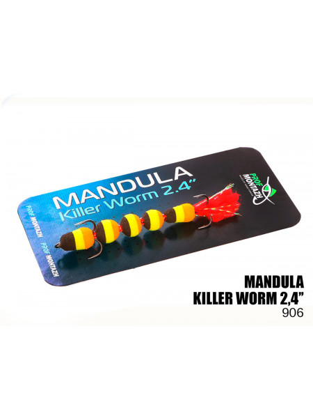 Мандула PROF MONTAZH Killer Worm 5 сегментів 60мм (#906)
