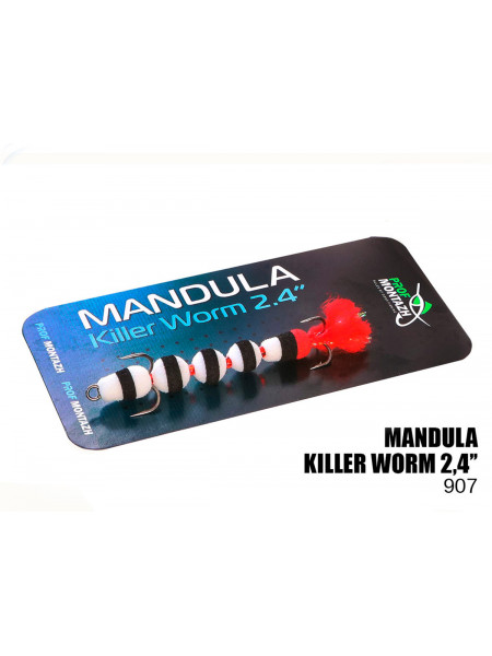 Мандула PROF MONTAZH Killer Worm 5 сегментів 60мм (#907)