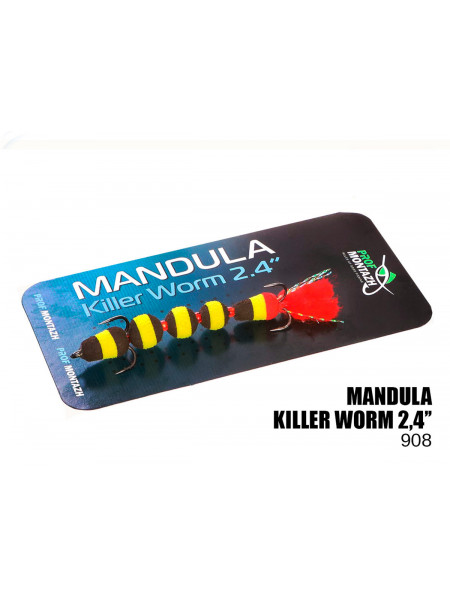 Мандула PROF MONTAZH Killer Worm 5 сегментів 60мм (#908)