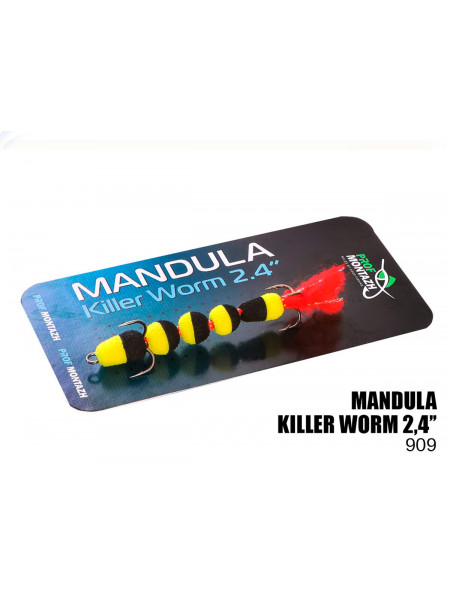 Мандула PROF MONTAZH Killer Worm 5 сегментів 60мм (#909)