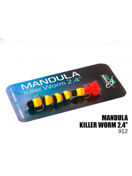 Мандула PROF MONTAZH Killer Worm 5 сегментів 60мм (#912)