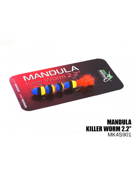 Мандула PROF MONTAZH Killer Worm 5 сегментів 60мм (#901)