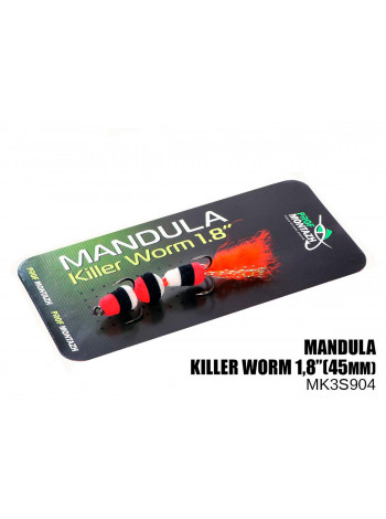 Мандула Prof Montazh Killer Worm 3 сегменти 45мм (#904)