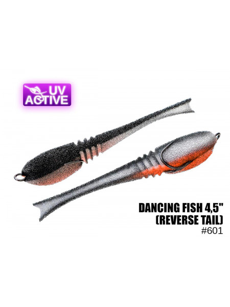 Поролонова рибка Dancing Fish 4.5 (Reverse Tail) #601 (1шт/п)