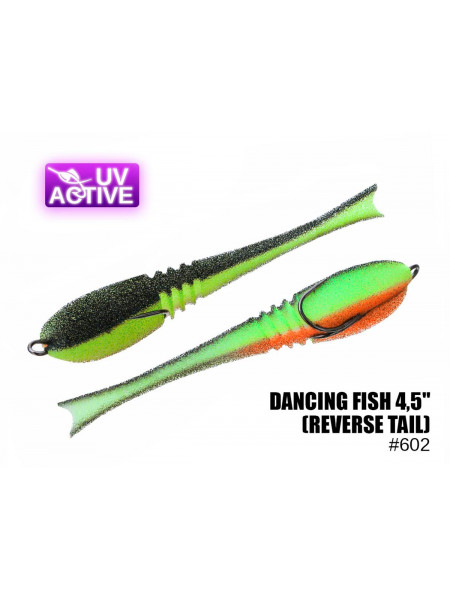 Поролонова рибка Dancing Fish 4.5 (Reverse Tail) #602 (1шт/п)