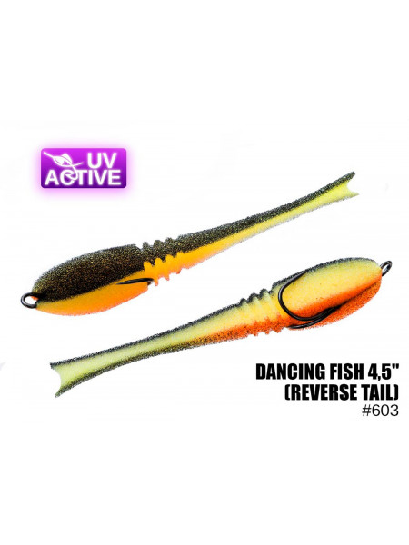 Поролонова рибка Dancing Fish 4.5 (Reverse Tail) #603 (1шт/п)