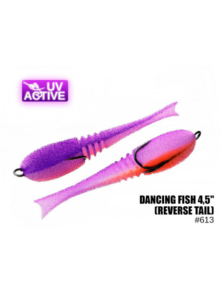 Поролонова рибка Dancing Fish 4.5 (Reverse Tail) #613 (1шт/п)