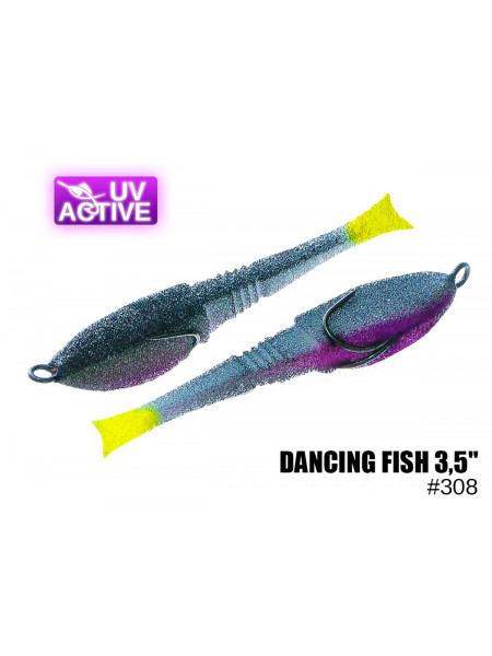 Поролонова рибка Dancing Fish 3,5” #308 (1шт/п)