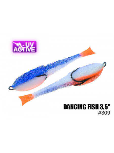 Поролонова рибка Dancing Fish 3,5” #309 (1шт/п)