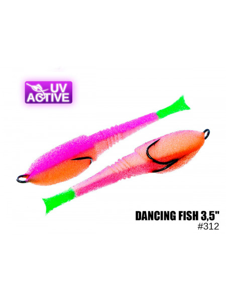 Поролонова рибка Dancing Fish 3,5” #312 (1шт/п)