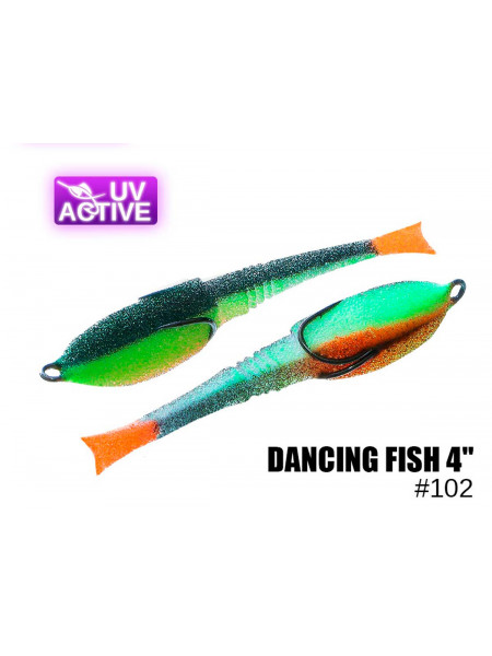 Поролонова рибка Dancing Fish 4” #102 (1шт/п)