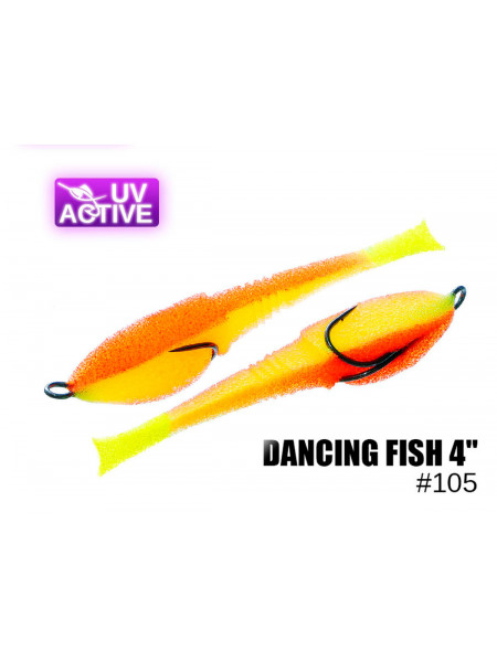 Поролонова рибка Dancing Fish 4” #105 (1шт/п)