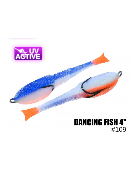 Поролонова рибка Dancing Fish 4” #109 (1шт/п)
