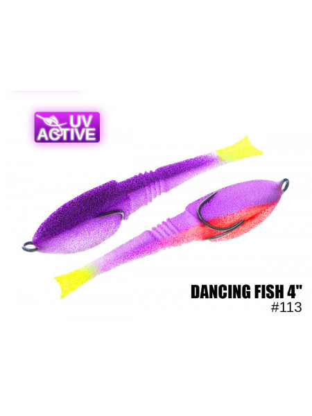 Поролонова рибка Dancing Fish 4” #113 (1шт/п)