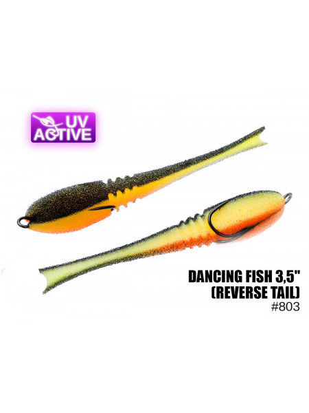 Поролонова рибка Dancing Fish 3.5 (Reverse Tail) #803(1шт/п)