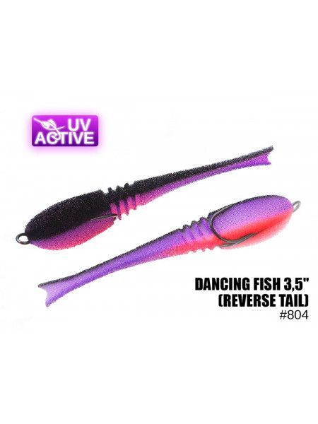 Поролонова рибка Dancing Fish 3.5 (Reverse Tail) #804 (1шт/п)