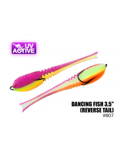 Поролонова рибка Dancing Fish 3.5 (Reverse Tail) #807 (1шт/п)