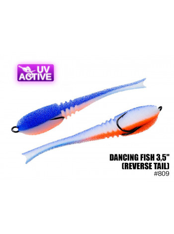 Поролонова рибка Dancing Fish 3.5 (Reverse Tail) #809 (1шт/п)