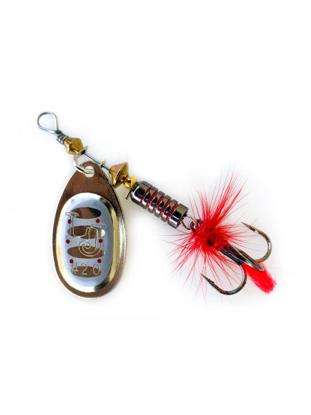 Блешня вертушка LUCKY JOHN 2  4,6gr col. 001 (репліка)